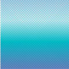 Blue turquoise purple dotted background. Halftone background. Vector illustration