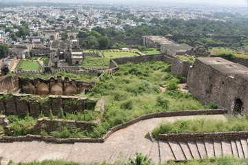 Fototapeta na wymiar Golconda fort, Hyderabad, India