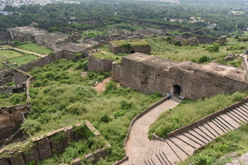 Golconda fort, Hyderabad, India