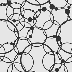 Fototapeta premium seamless pattern with circles