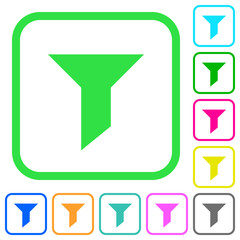 Filter vivid colored flat icons icons