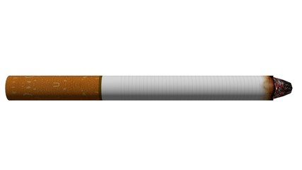 3d render cigarette