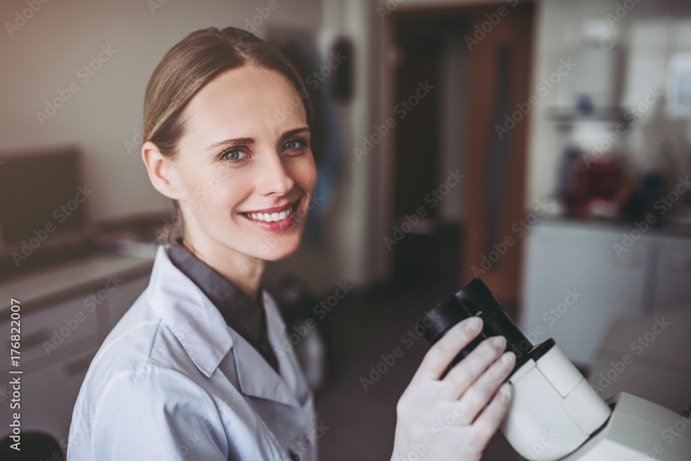 Canvas Prints laboratory scientist working