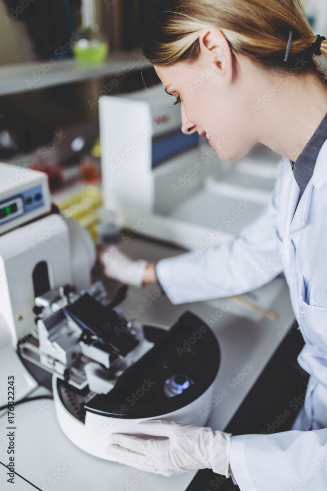 Canvas Prints laboratory scientist working