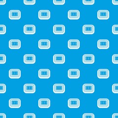 Stadium top view pattern seamless blue