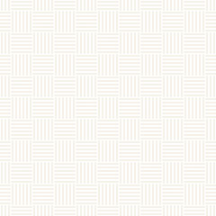 Crosshatch vector seamless geometric pattern. Crossed graphic rectangles background. Checkered motif. Seamless subtle texture of crosshatched lines. Trellis simple fabric print.