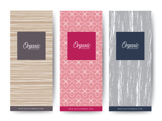 Branding Packaging brush abstract background, logo banner voucher, wooden fabric pattern, organic texture. vector illustration.
