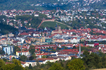 Blick auf die Stadt Esslingen