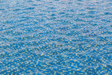 Pool ripple mosaic