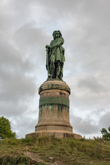 Archaeological excavation on the site of the Battle of Alesia in Burgundy, France