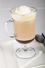 Coffee with ice-cream