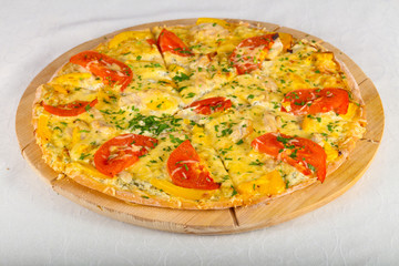 Chicken pizza