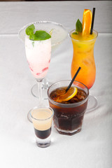 Alcoholic cocktails