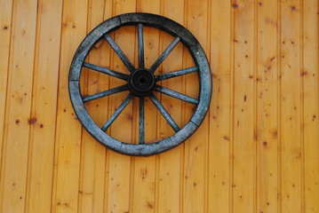 Hintergrund-Wagenrad