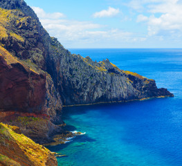 Fototapeta premium View of Sao Lourenco cape, Madeira Island, Portugal, Europe.