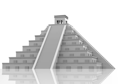 Maya Pyramid - 3D