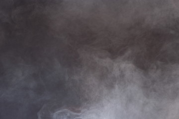 Abstract Smoke Clouds, All Movement Blurred, intention out of focus