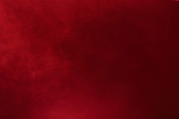 Red Abstract Smoke Clouds, All Movement Blurred, intention out of focus