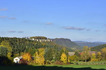 Königstein und Lilienstein in der Sächsischen Schweiz 