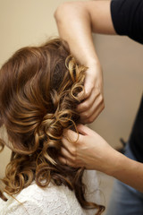 Obraz premium Acconciatura capelli