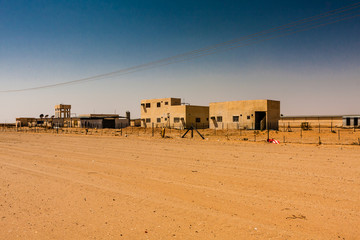 A poultry farm near Riyadh, Saudi Arabia