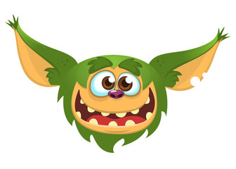 Fototapeta premium Cartoon cute monster.Vector illustration