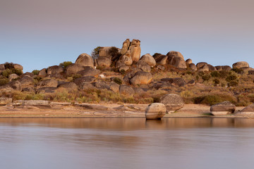 Photograph taken in the Natural Area of Barruecos. Spain.