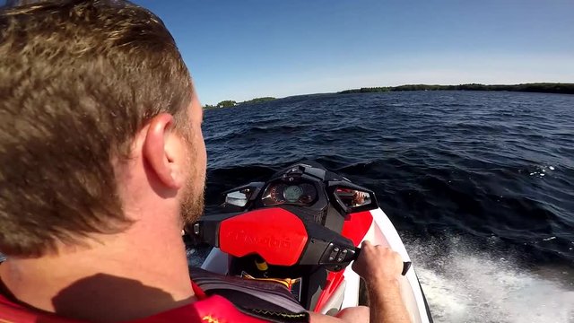 seadoo driver over shoulder angle