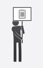 Isolated demonstrator with a report