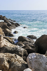 Fototapeta na wymiar Rocky coast Portugal