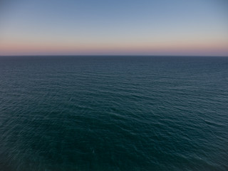 Fototapeta premium Drone over endless ocean