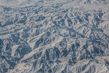 Snowy Mountains Winter Landscape 