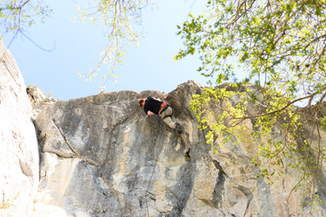 Climbing man 1