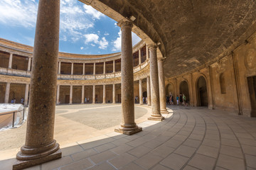 Fototapeta premium Alhambra palace of granada,Spain