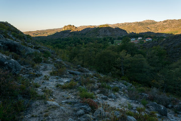Sunrise in the mountains