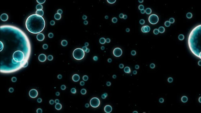 3D Dynamic Cells Multiplying Able To Loop