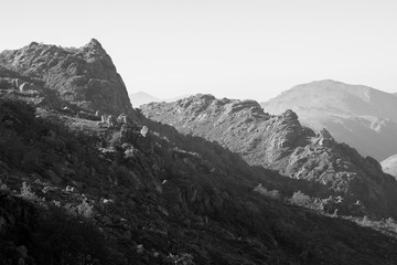 Fototapeta na wymiar Rocky peak