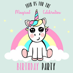 Unicorn birthday party