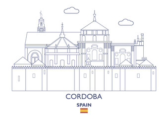 Cordoba City Skyline, Spain