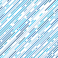 Blue diagonal stripe background, line design, seamless pattern, vector illustration - obrazy, fototapety, plakaty