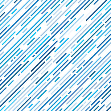Blue diagonal stripe background, line design, seamless pattern, vector illustration