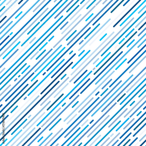 "Blue diagonal stripe background, line design, seamless pattern, vector
