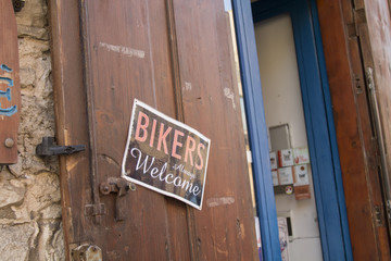 Bikers always welcome