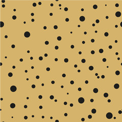 Polka dot seamless pattern. Dotted background with circles, dots, rounds Vector illustration 