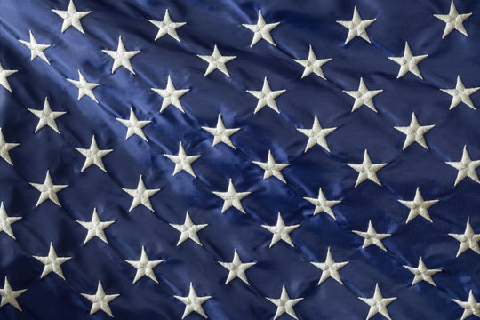 Close-up of flag of the united states