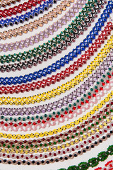 Romanian traditional beaded necklaces