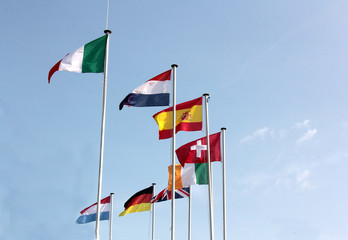 Drapeaux européens
