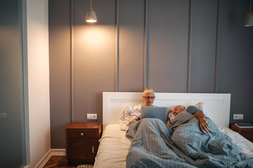 Business on her mind