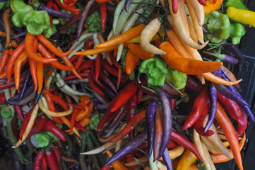 hot chili pepper vegetables food