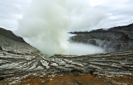 Rim of Kawah Ijen